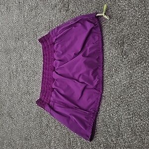 Lululemon Run Tracker Skirt Rare Purple Size 6